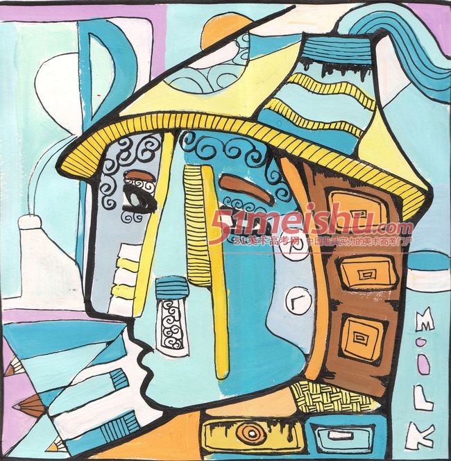 色彩<em>美女装饰</em>画_淘<em>装饰</em>